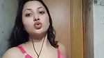 Sexy girl fingering hard moan in the bathroom