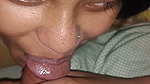 Young sweet girl Blowjob his brother dick