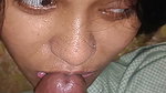Young sweet girl Blowjob his brother dick
