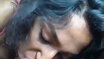 Hot girl Blowjob his bf dick in the car