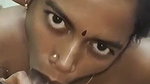 Sexy bhabhi giving hot Blowjob to her lover