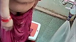 big boobs aunty bathing