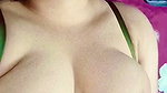 cute big boobs girl fingering