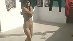 Sexy slim Village girl showing her nude body to his bf
