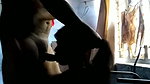 Rough blowjob with cousin sister