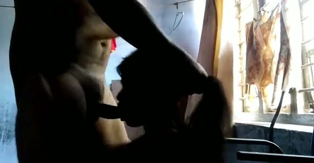 Rough blowjob with cousin sister