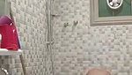 Desi aunty bathroom selfie Video