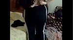 Girl boobs press and kissing with bf