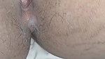 My wife showing creampie pussy