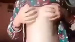Village girl showing her sexy boobs