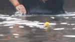 Kriti aunty outdoor bathing
