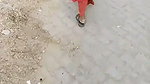 bhabhi showing her boobs Blowjob outside the house
