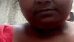 Mature aunty showing her huge boobs in video call