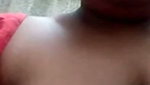 Mature aunty showing her huge boobs in video call