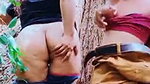 Hot couple outdoor fucking Blowjob