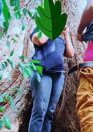 Hot couple outdoor fucking Blowjob