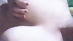 Hot sexy girl showing her pussy