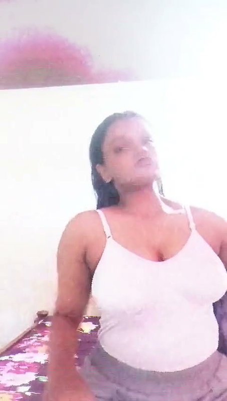 Sexy girl showing her huge boobs