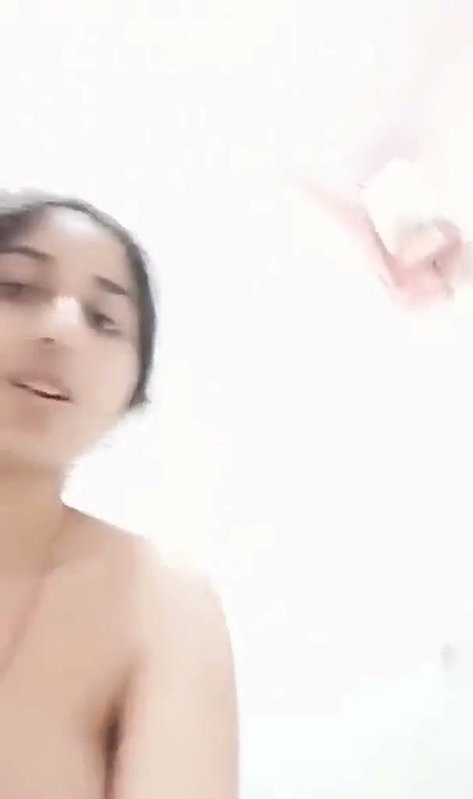 Girlfriend Showing in her bathroom