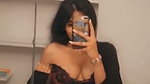 Sexy girl showing her nipple