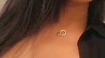 Sexy girl showing her nipple
