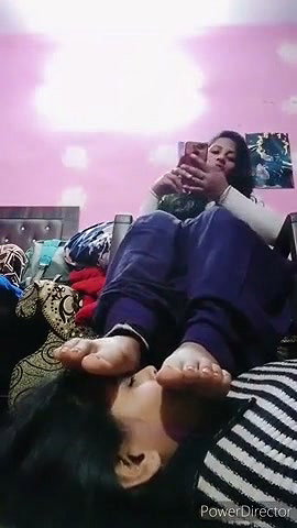 Indian Feet Worship