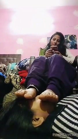 Indian Feet Worship