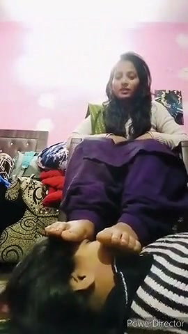 Indian Feet Worship