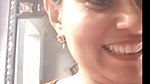 Aunty showing on video call
