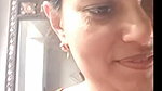 Aunty showing on video call