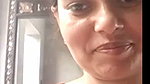 Aunty showing on video call