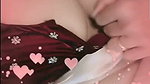 Lavanya janu aunty hot show in saree boobs pressing