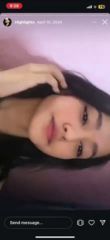 insta girl boob