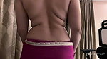 Vibesonly Stripchat Red Saree