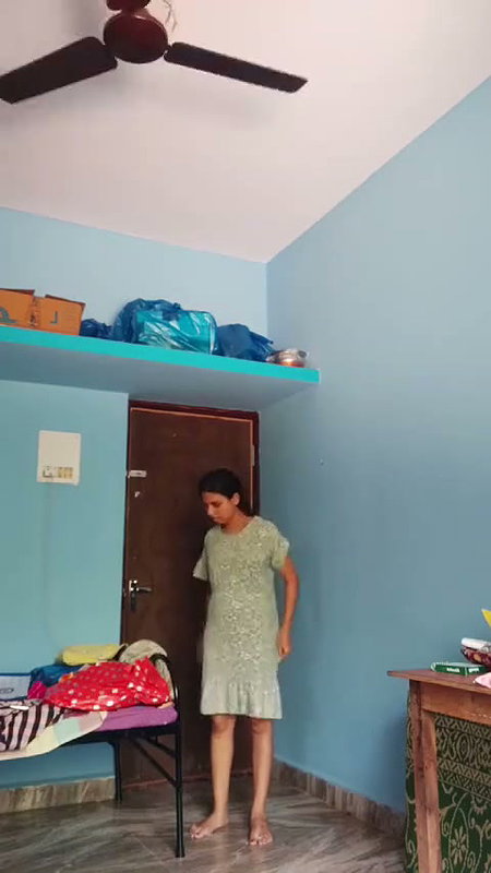 after bath dress change
