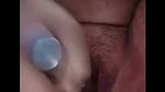 Hot aunty show her pink pussy