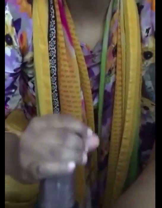 Aunty Blowjob  Handjob until cum out