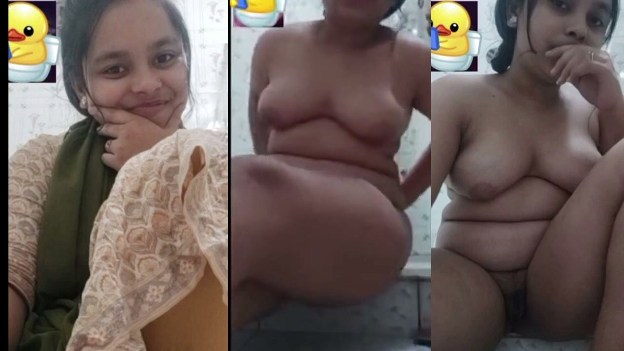 Sexy hot girl showing her nude body in bathroom