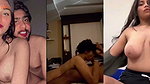 Boyfriend fuck hard to his gf in hotel room