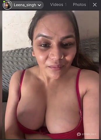 Indian Stripchat Leena Singh Full Face Horny Boobs Massage