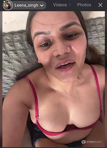 Indian Stripchat Leena Singh Full Face Horny Boobs Massage