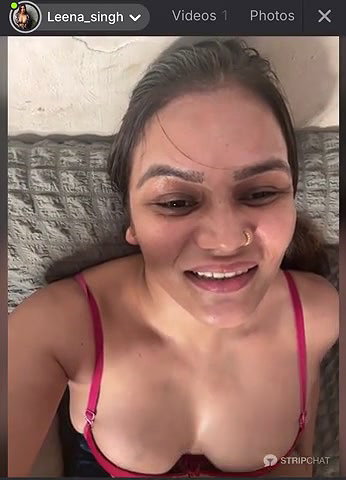 Indian Stripchat Leena Singh Full Face Horny Boobs Massage
