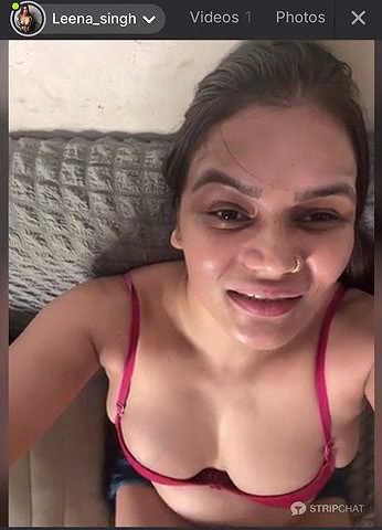 Indian Stripchat Leena Singh Full Face Horny Boobs Massage