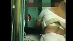Sexy aunty wearing saree
