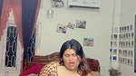 Sexy fatty bhabhi showing  using pink dilo