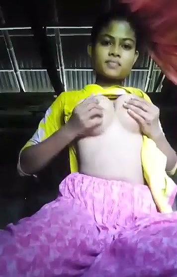Village girl  showing her naked body