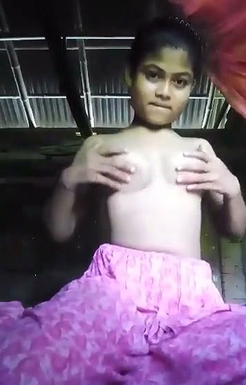 Village girl  showing her naked body