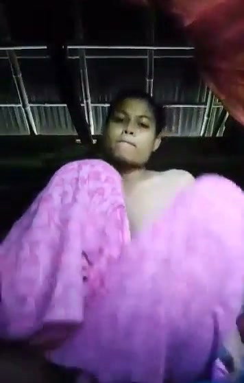 Village girl  showing her naked body