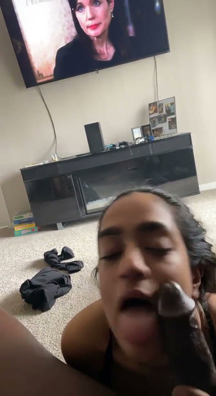 NRI Desi Cheating Girl Sucking Big Black Cock