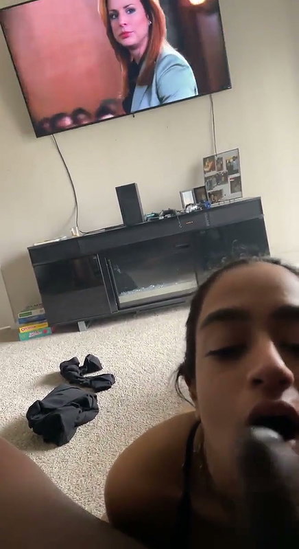 NRI Desi Cheating Girl Sucking Big Black Cock